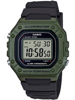 Watch Casio Man Casio Collection in Resin W-218H-3AVEF - W-218H-3AVEF